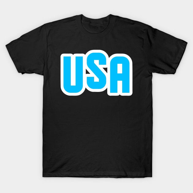 USA T-Shirt by colorsplash